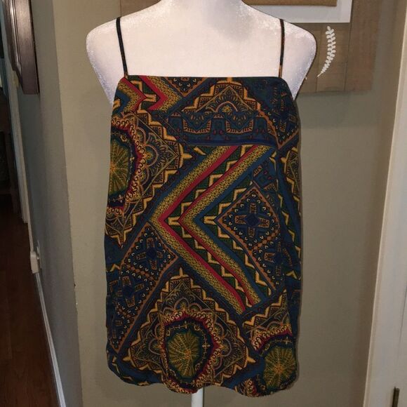 Allison Joy tribal print cami tank top - Picture 1 of 10
